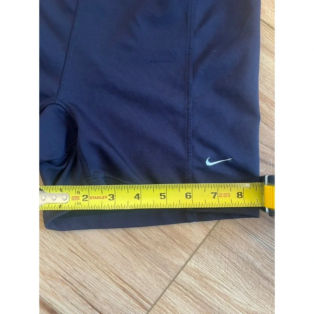 VTG Nike Alpha‎ Project Kids Navy Blue Compression Athletic Shorts Size L 12-14